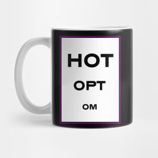 Hot Optometrist Eye test design Mug